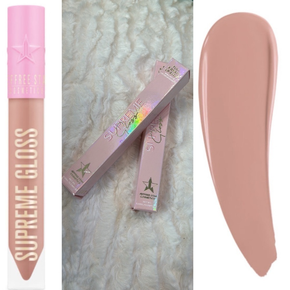 JEFFREE STAR COSMETICS Supreme Gloss full pigment celebrity skin bundle of 2 New